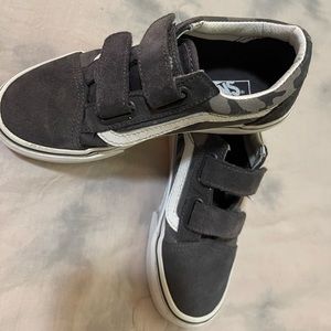 Grey kids vans
